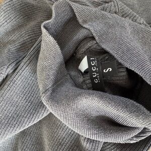 Gucci Gray Cowl Neck Sweater